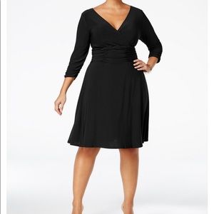 Ruched A-Line Cocktail Dress